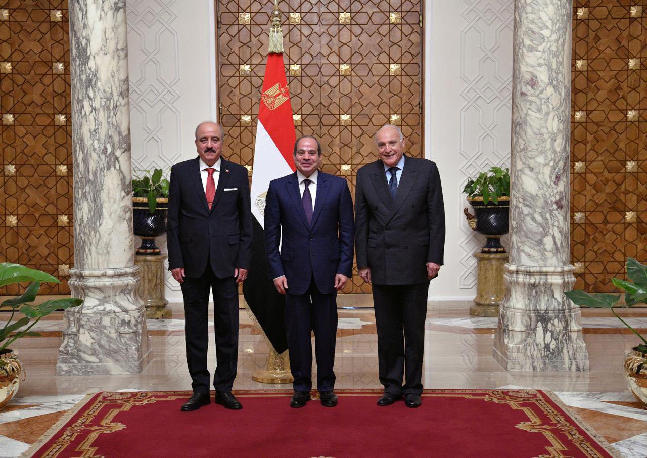 الرئيس السيسي يستقبل وزيري خارجية الجزائر وتونس الرئيس السيسي يستقبل وزيري خارجية الجزائر وتونس